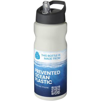 H2O Active® Eco Base 650 ml spout lid sport bottle Ivory