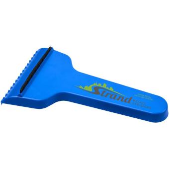 Shiver t-shaped recycled ice scraper Aztec blue