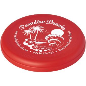 Crest recycelter Frisbee Rot