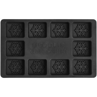 Chill customisable ice cube tray Black