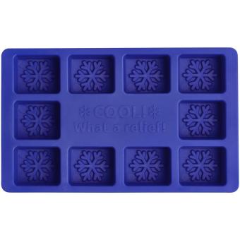 Chill customisable ice cube tray Aztec blue