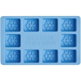 Chill customisable ice cube tray Aqua