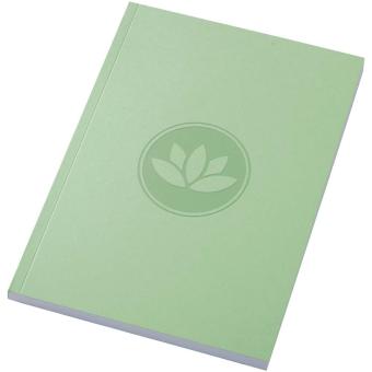 Novella Austen A5 Softcover Notizbuch aus Recyclingmaterial – 100 Blatt Grün