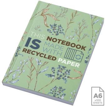 Novella Austen A6 Softcover Notizbuch aus Recyclingmaterial – 100 Blatt 
