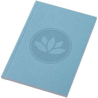 Novella Austen A6 Softcover Notizbuch aus Recyclingmaterial – 50 Blatt Blau