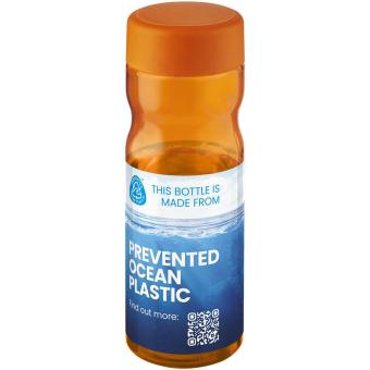 H2O Active® Eco Base 650 ml Sportflasche mit Drehdeckel Orange