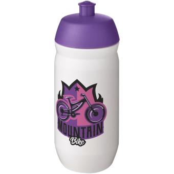 HydroFlex™ 500 ml squeezy sport bottle, purple Purple,white