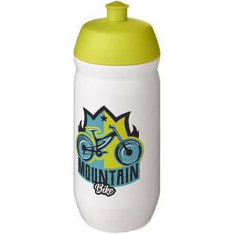 HydroFlex™ 500 ml Squeezy Sportflasche, weiß Weiß, lindgrün