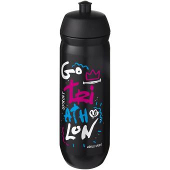 HydroFlex™ 750 ml squeezy sport bottle Black/black