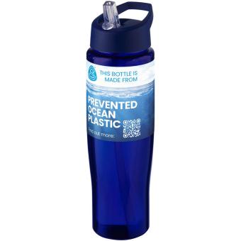 H2O Active® Eco Tempo 700 ml Sportflasche mit Ausgussdeckel Blau