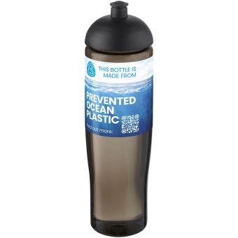 H2O Active® Eco Tempo 700 ml dome lid sport bottle, charcoal Charcoal,black