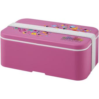 MIYO Lunchbox, magenta Magenta,weiß