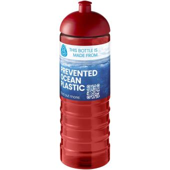 H2O Active® Eco Treble 750 ml dome lid sport bottle Red