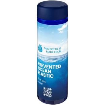 H2O Active® Eco Vibe 850 ml Wasserflasche mit Drehdeckel Blau