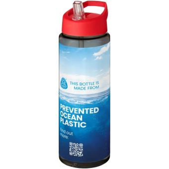 H2O Active® Eco Vibe 850 ml Sportflasche mit Ausgussdeckel Rot