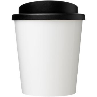 Brite-Americano® Espresso Recycled 250 ml insulated tumbler White/black