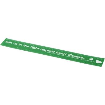 Rothko 30 cm plastic ruler Green