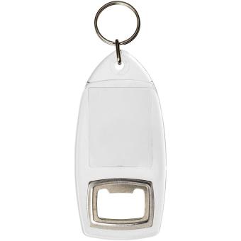 Jibe R1 bottle opener keychain Transparent