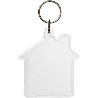 Combo house-shaped keychain Transparent