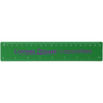 Rothko 20 cm plastic ruler Green