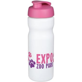 Baseline® Plus 650 ml flip lid sport bottle Pink/white