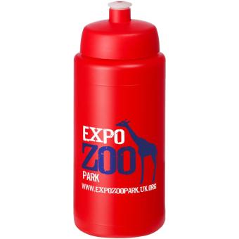 Baseline® Plus grip 500 ml Sportflasche mit Sportdeckel Rot