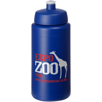 Baseline® Plus grip 500 ml Sportflasche mit Sportdeckel Blau