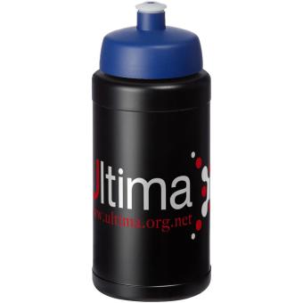 Baseline® Plus 500 ml bottle with sports lid Black/blue