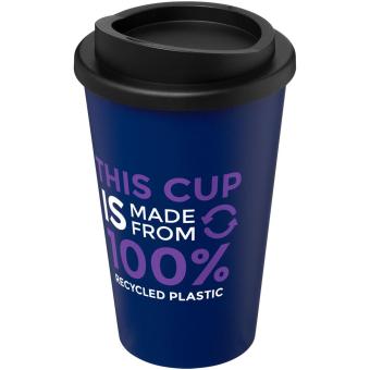 Americano® Recycled 350 ml insulated tumbler, blue Blue,black