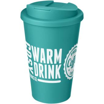 Americano® 350 ml tumbler with spill-proof lid Aqua