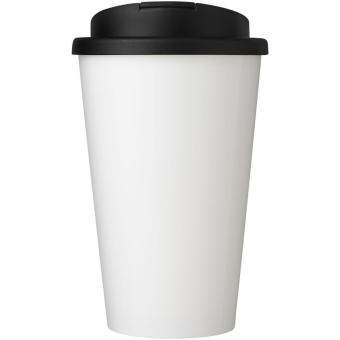 Brite-Americano® 350 ml tumbler with spill-proof lid White/black