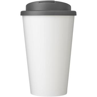 Brite-Americano® 350 ml tumbler with spill-proof lid White/grey
