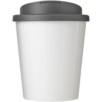 Brite-Americano® Espresso 250 ml Isolierbecher mit auslaufsicherem Schraubverschluss Weiß/grau