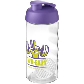 H2O Active® Bop 500 ml shaker bottle, purple Purple,transparent