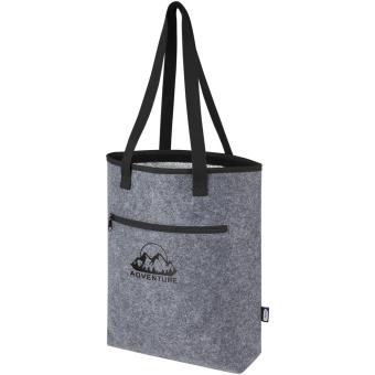 Felta GRS recycled felt cooler tote bag 12L Gray