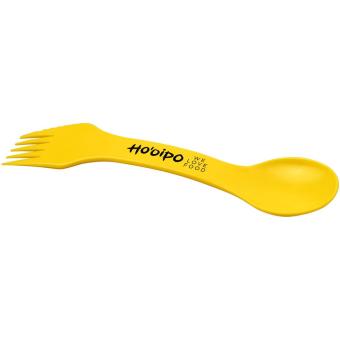 Epsy 3-in-1 spoon, fork, and knife Yellow