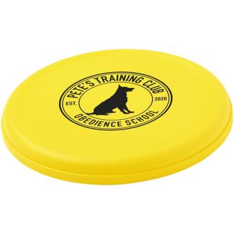 Max plastic dog frisbee Yellow