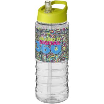H2O Active® Treble 750 ml Sportflasche mit Ausgussdeckel Limone