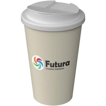 Americano® Infiniti 350 ml insulated tumbler with spill-proof lid Sandstone
