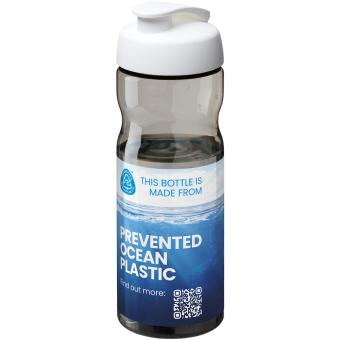 H2O Active® Eco Base 650 ml Sportflasche mit Klappdeckel Weiß