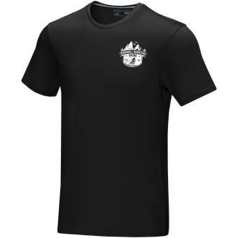Azurite T-Shirt aus GOTS-zertifizierter Bio-Baumwolle für Herren, schwarz Schwarz | XS