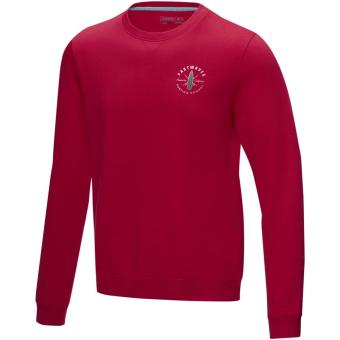 Jasper Pullover mit Rundhalsausschnitt aus Bio-Material für Herren, rot Rot | XL