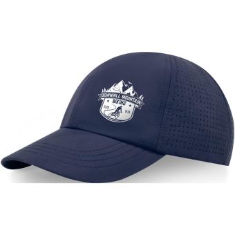 Mica GRS recycelte Cool Fit Kappe mit sechs Segmenten Navy