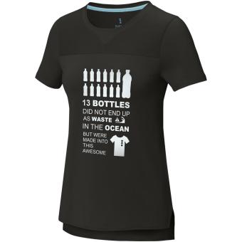 Borax short sleeve women's GRS recycled cool fit t-shirt, black Black | XS