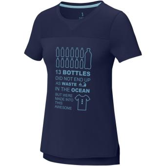 Borax short sleeve women's GRS recycled cool fit t-shirt, navy Navy | XS