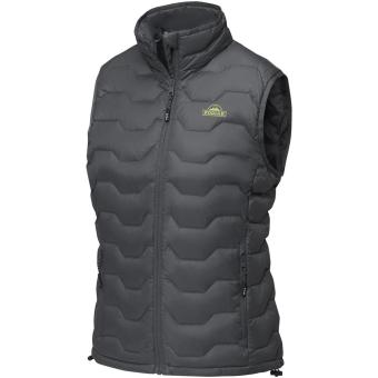 Epidote women's GRS recycled insulated down bodywarmer, graphite Graphite | XS