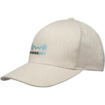 Onyx 5 panel Aware™ recycled cap Oatmeal