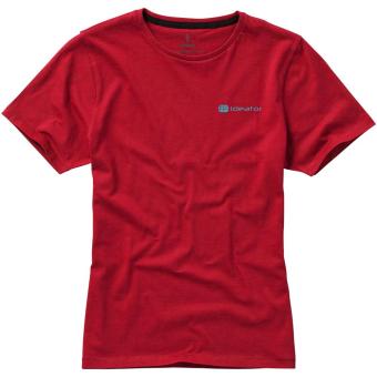 Nanaimo short sleeve women's t-shirt, red Red | XS