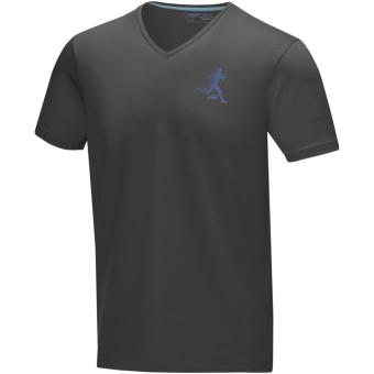 Kawartha T-Shirt für Herren mit V-Ausschnitt, graphit Graphit | XS