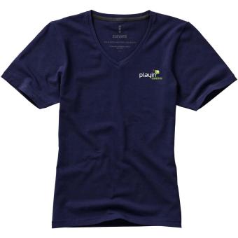 Kawartha T-Shirt für Damen mit V-Ausschnitt, Navy Navy | M